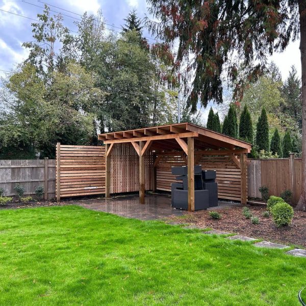 coquitlam pergola and paver patio
