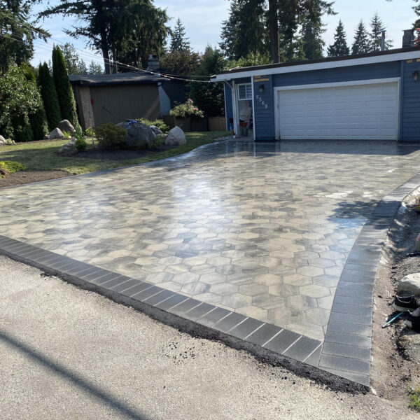 Delta hexigon driveway