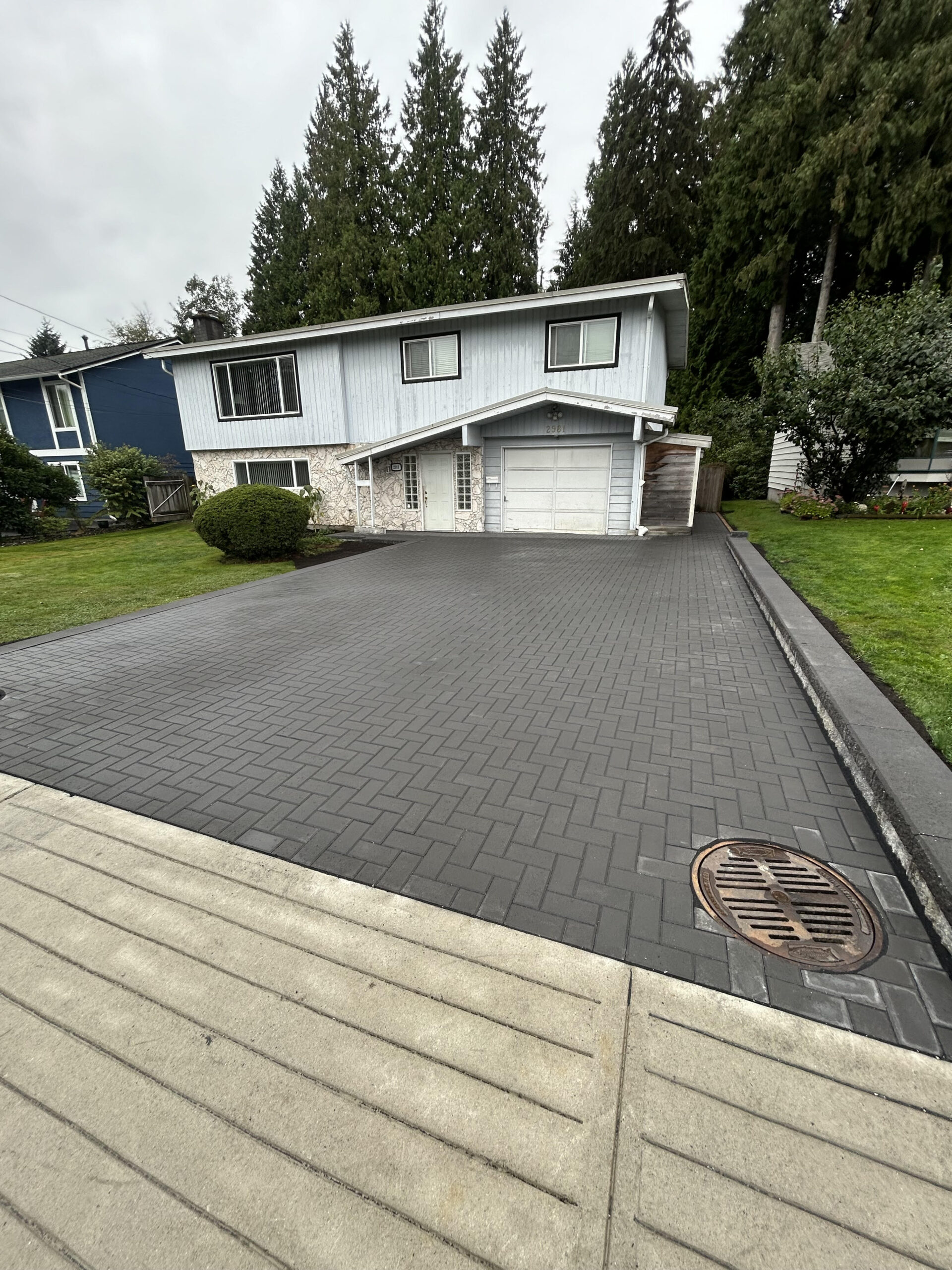 Port coquitlam paver driveway