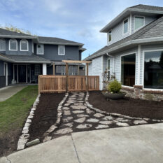 Flagstone walkway delta