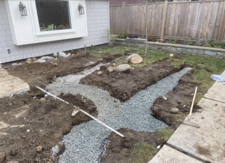 Lawn drianage