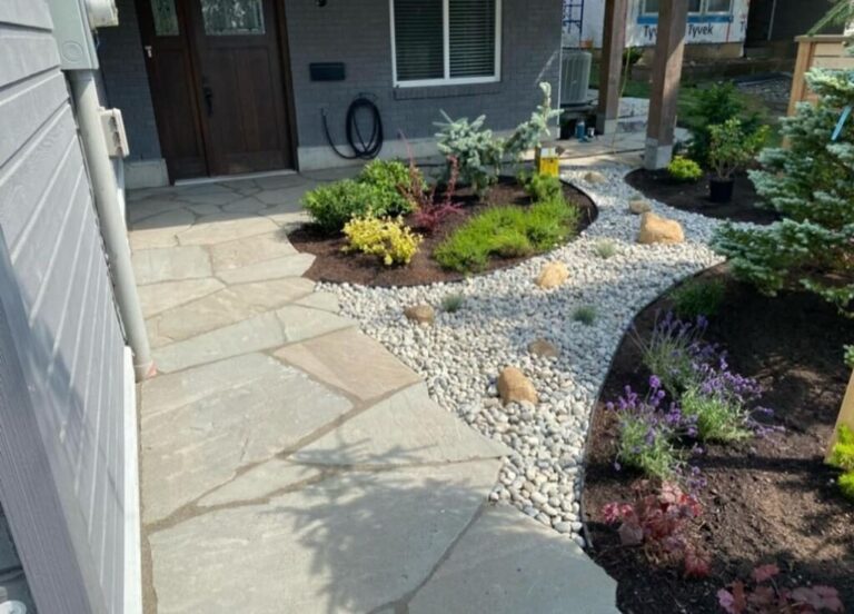 Blue Stone Installation