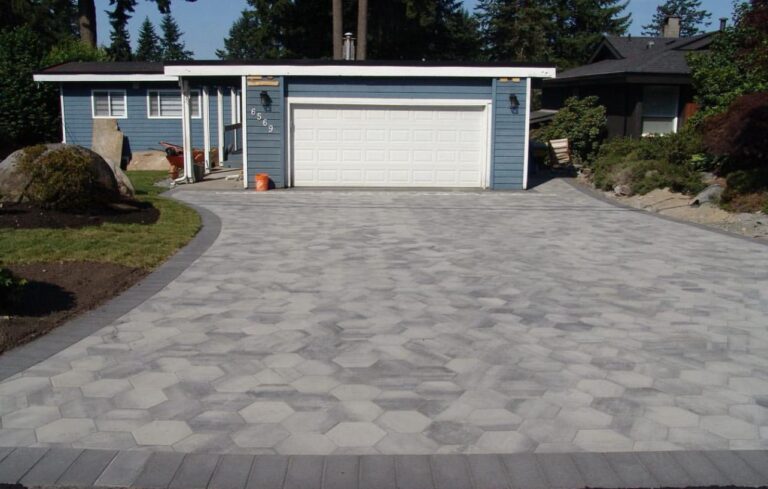 Delta paver driveway