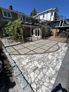 burnaby paver patio installation