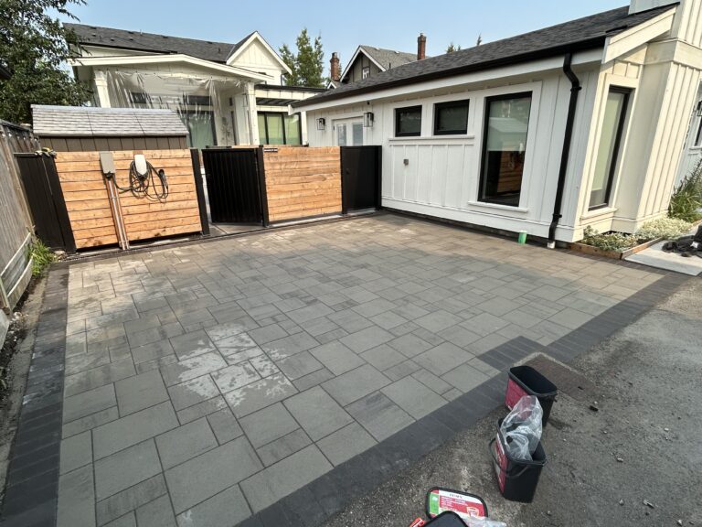 New Westminster driveway completion