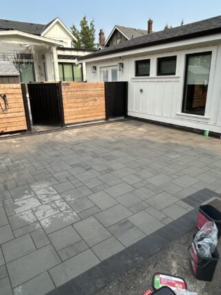 New Westminster driveway completion