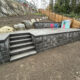 maple ridge retaining wall and patio